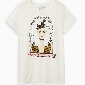 Torrid Blondie Retro Big Hair Portrait Plus Size Band Tee NWT